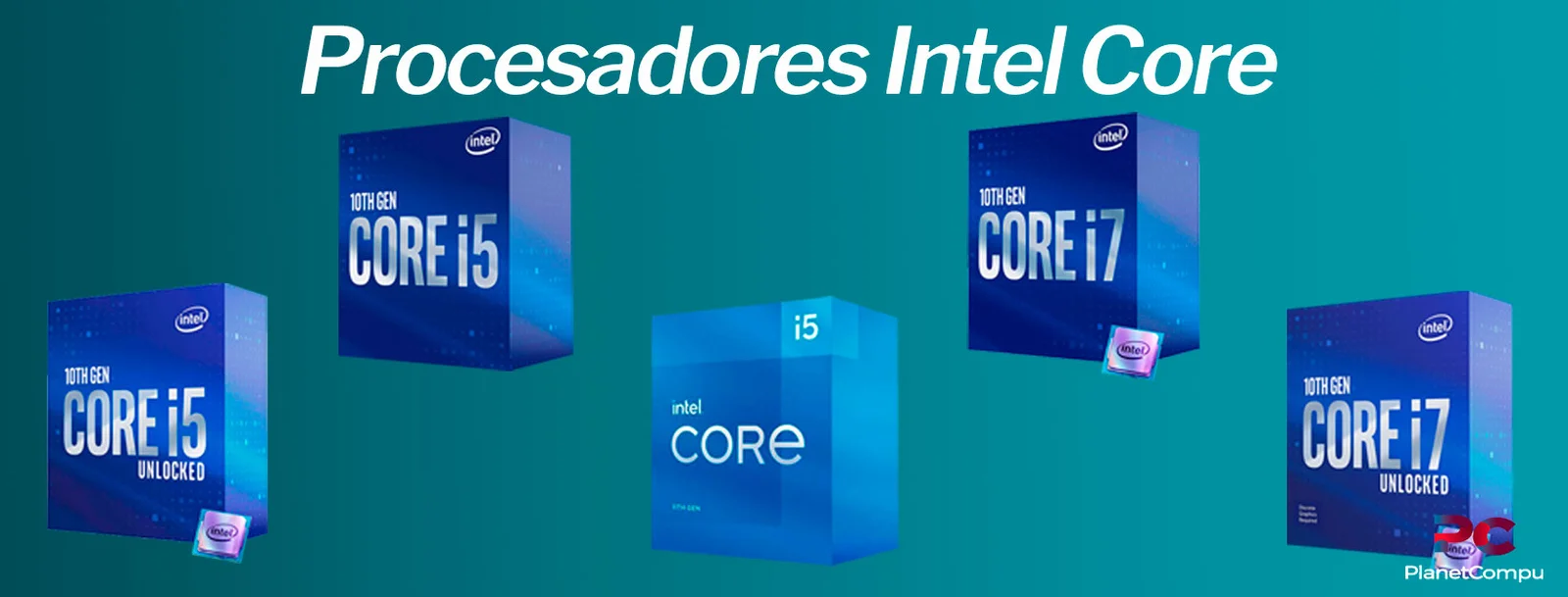 procesadores PC computadora de escritorio intel